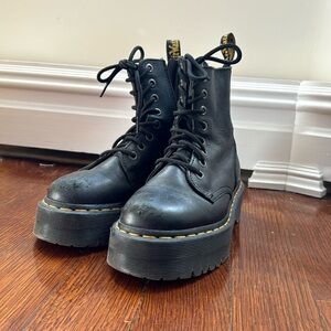 JADON III BOOT PISA Black Platform Dr Martens
